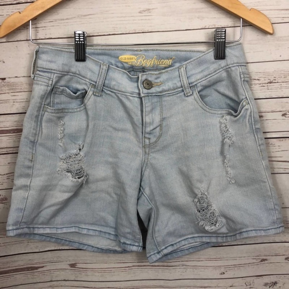 Old Navy Boyfriend Jean Shorts Size 0